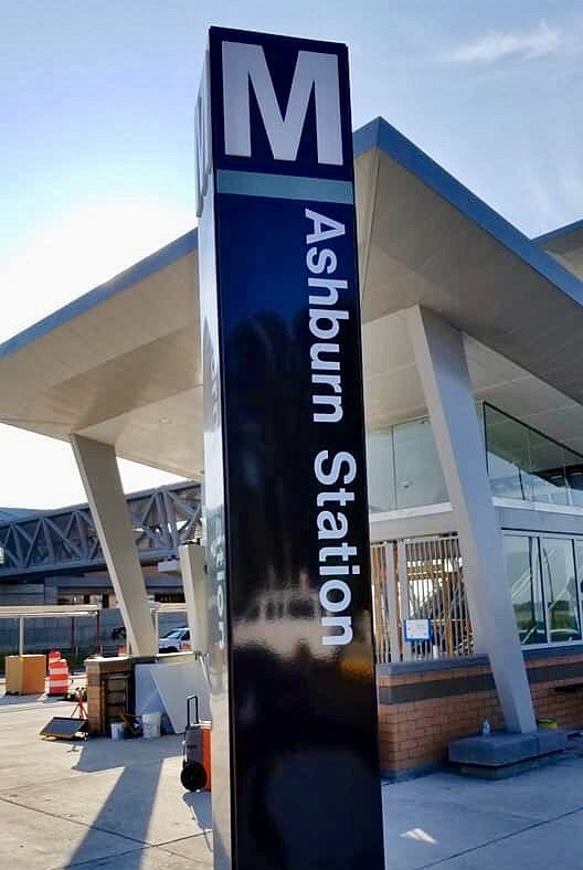Metro train station