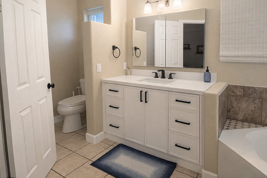 MASTER BATHROOM 