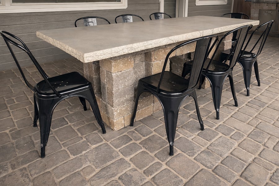 OUTDOOR DINING TABLE