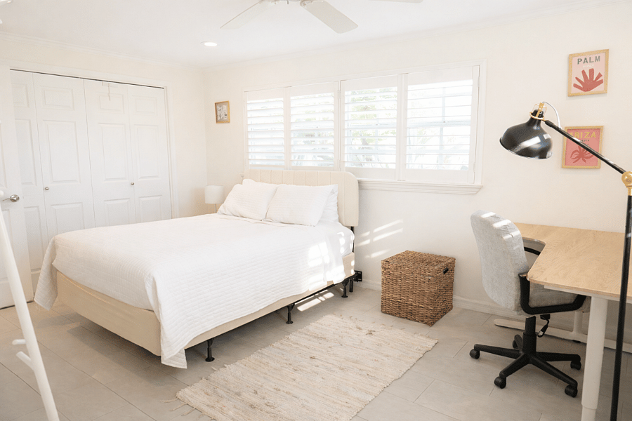 bedroom #2 with queen bed