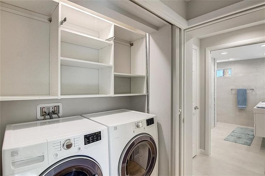 washer and dryer