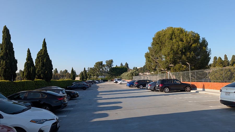 Your Parking Spot on the Right side