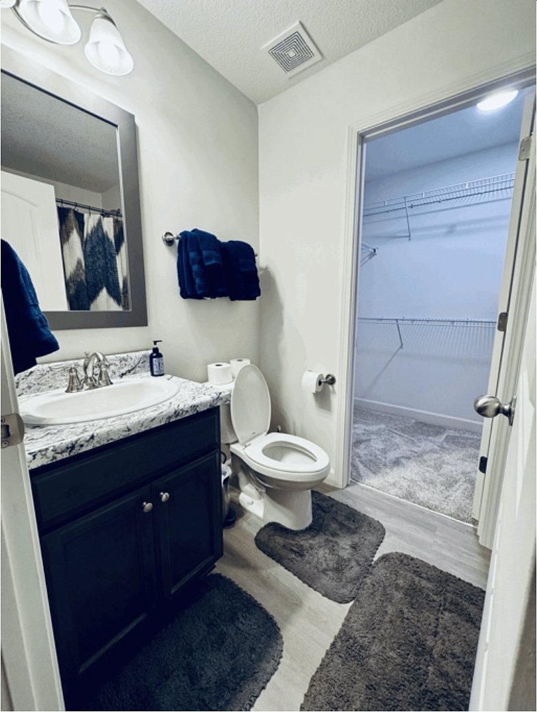 Master bathroom