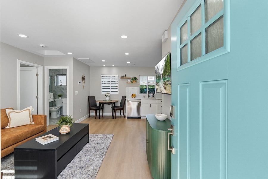 Bright, clean and inviting space