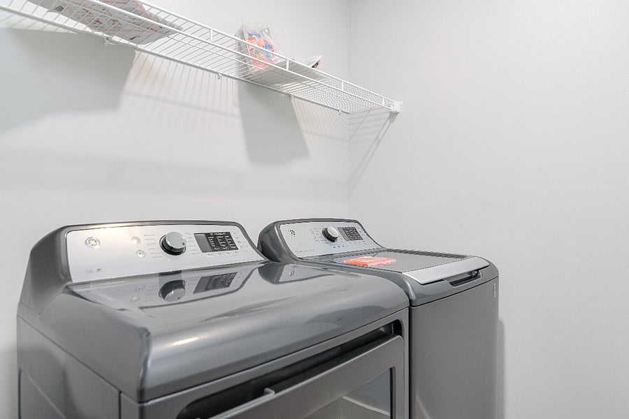 Convenient Unit Laundry Room