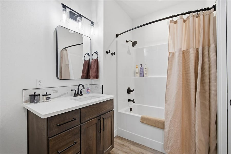 Bathroom with Laundry