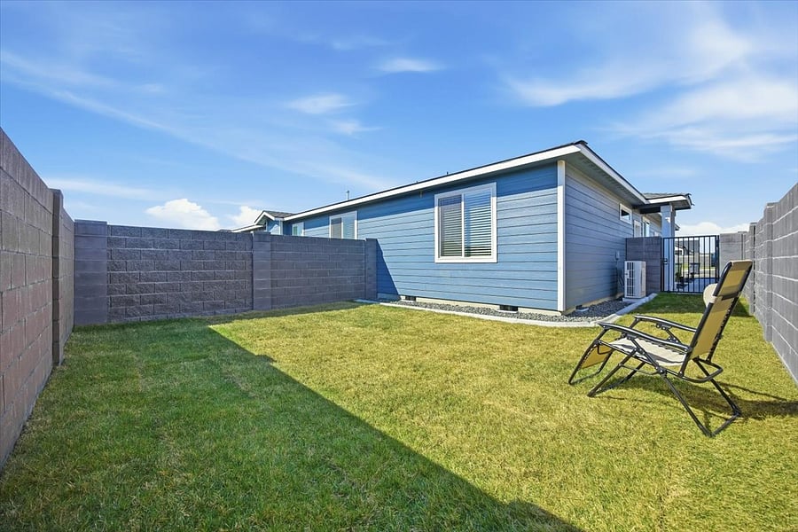Private Backyard, Lawncare Provided