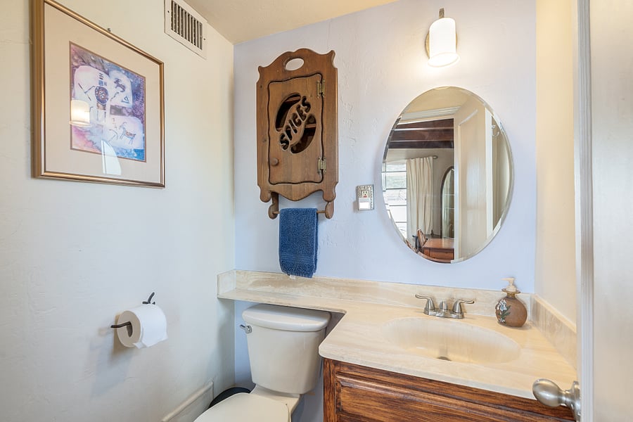 half bath from bedroom 1