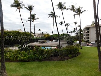 ... and enjoy the view, looking out to the ocean!