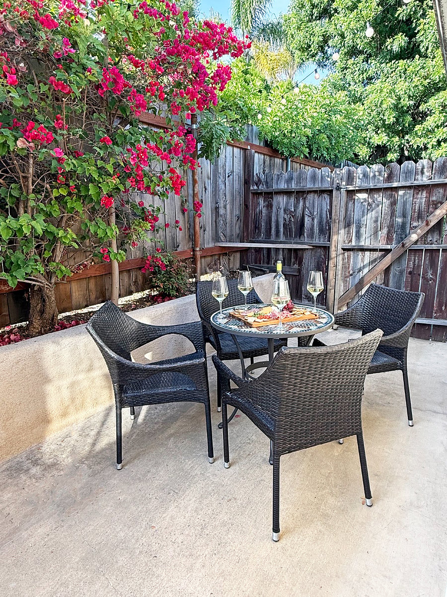 Private patio