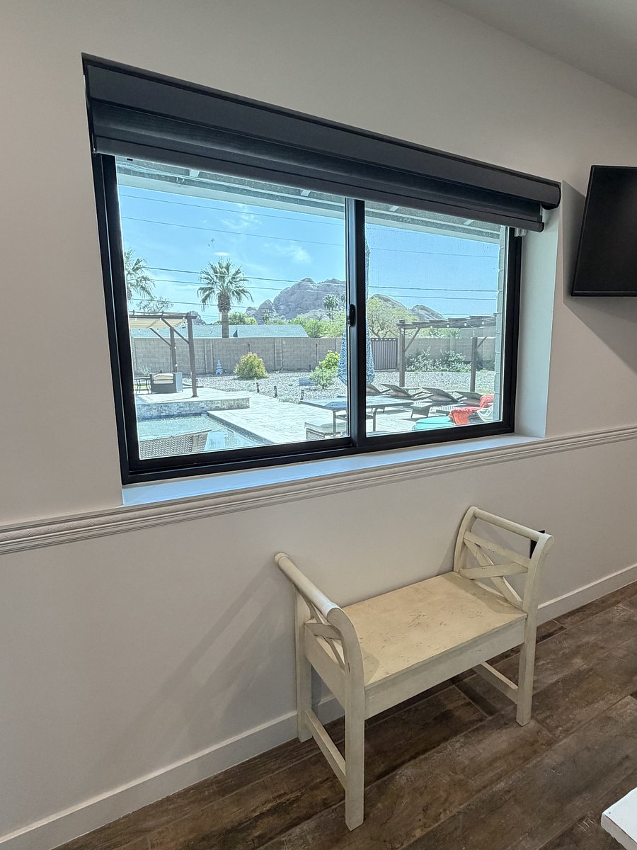 Second Master Bedroom with views of Papago Buttes.