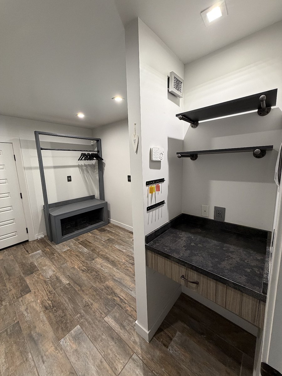 Cowboy Organization Stand and Coat Rack and ZValet Station for electronics and charging.