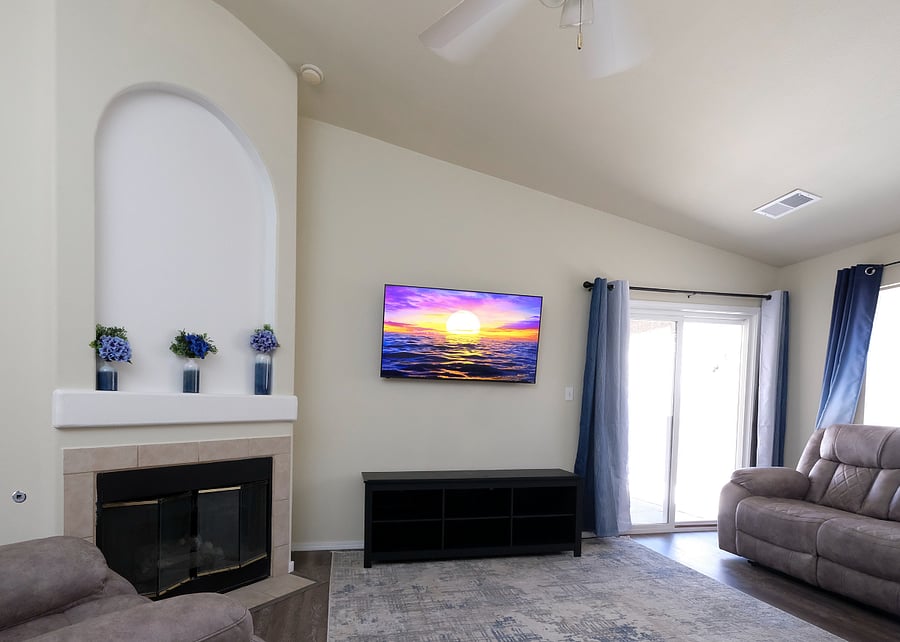 Enjoy all your favorite movies and shows on this Smart TV!