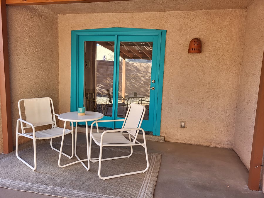 Covered Patio Dining Area