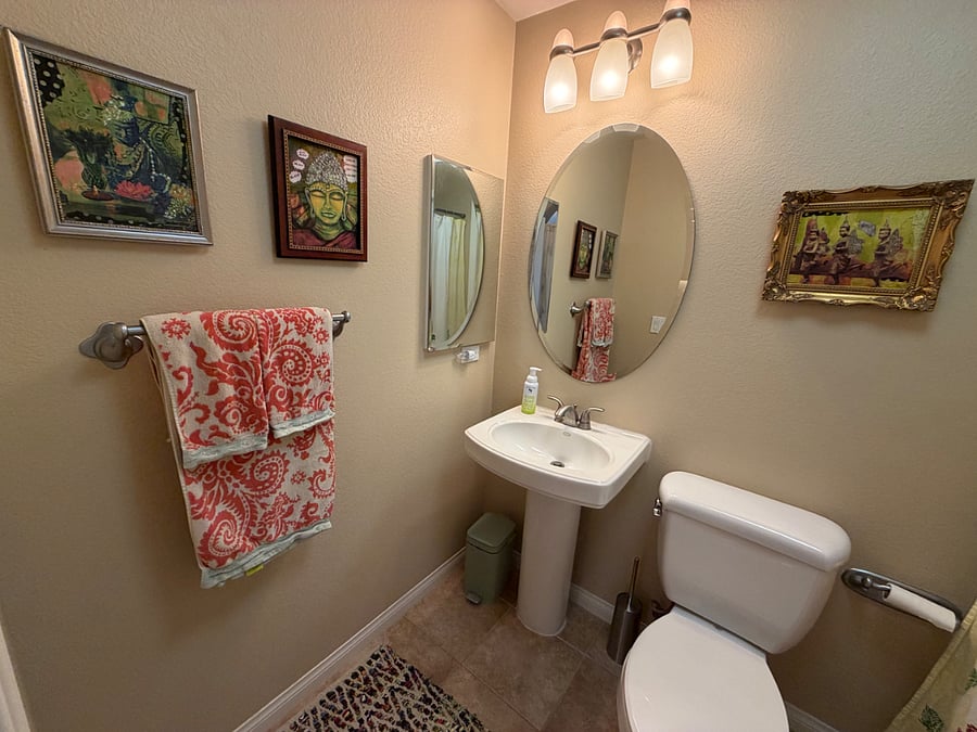 Your en-suite bathroom.