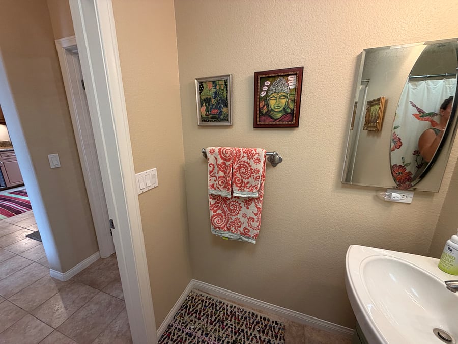 Your en-suite bathroom.