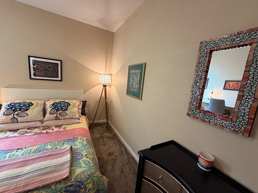 master suite from walk in closet