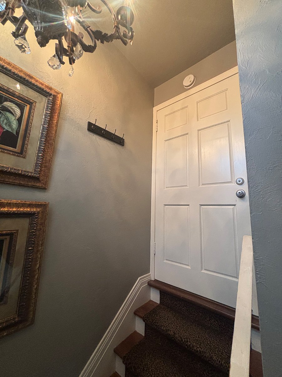Entry Door- from enclosed staircase