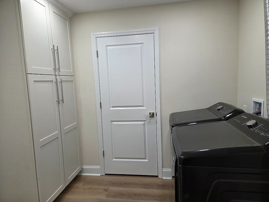 Your own laundry room. 