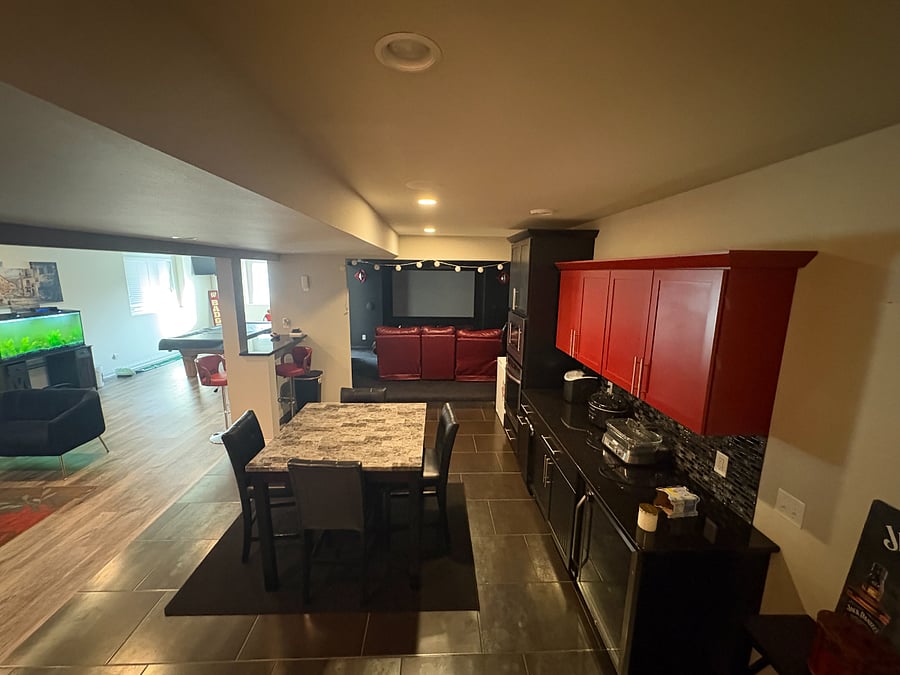 Bar and Theater room