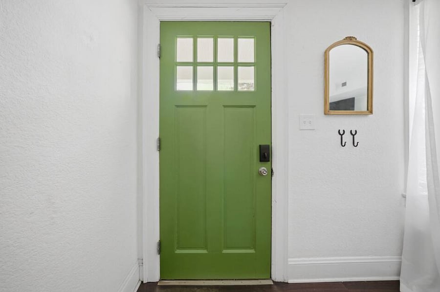 Front entryway.