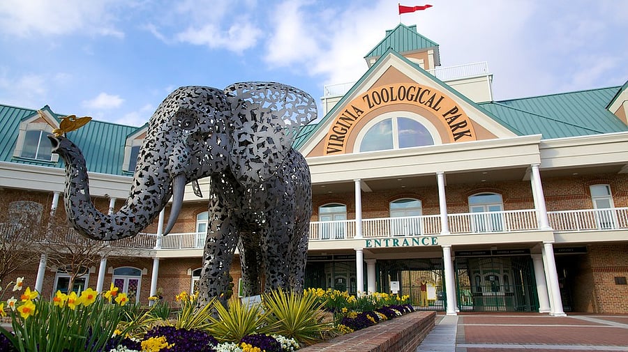 The Virginia Zoo : Perfect for a quick outdoor walk on your day off, only an 8-minute drive from 53 acres of exotic wildlife, botanical gardens, and beautiful trails.