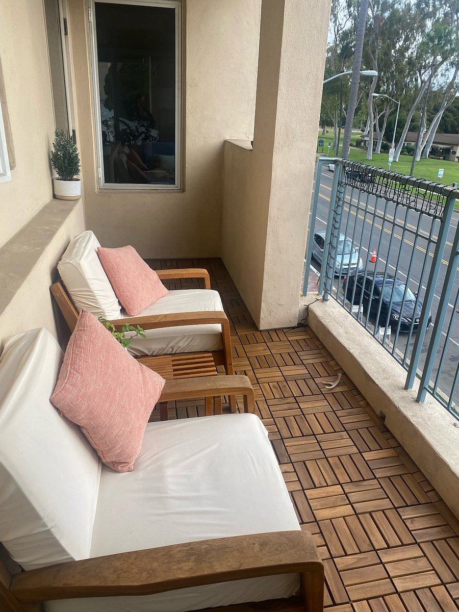 Balcony facing Balboa Park