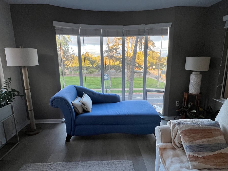 Living room facing Balboa Park