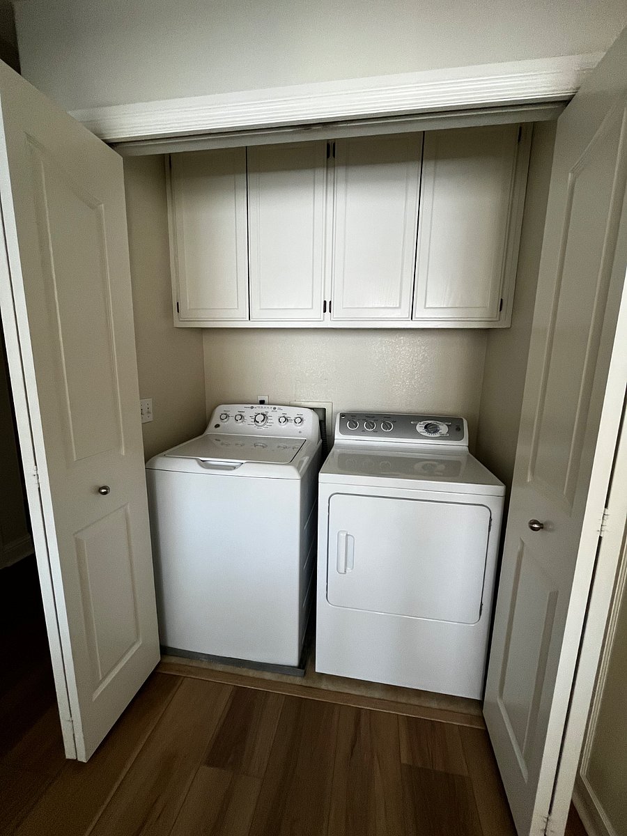 Laundry on same floor as bedrooms. Steamer, Iron and Ironing board available.