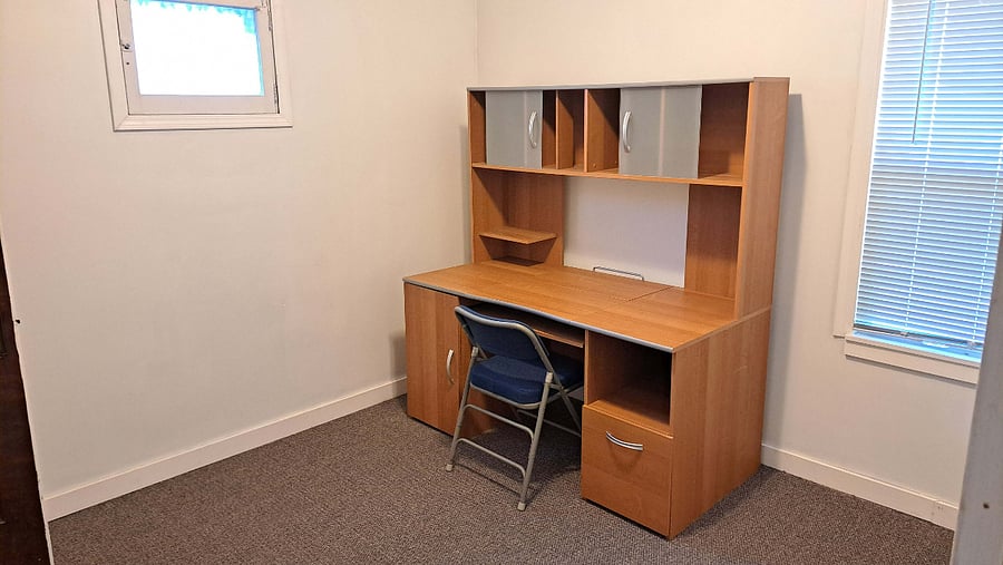 Study with computer desk and free wifi