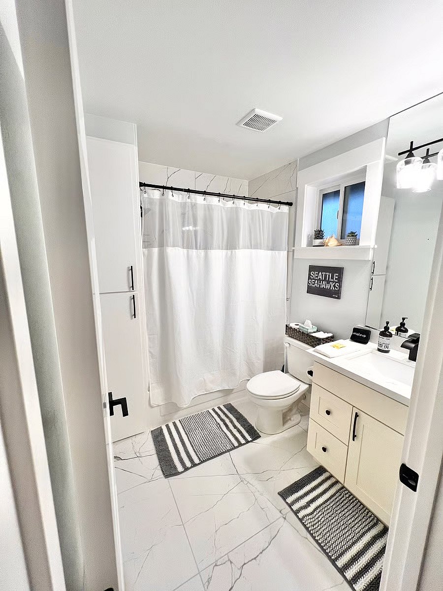 Upstairs bath