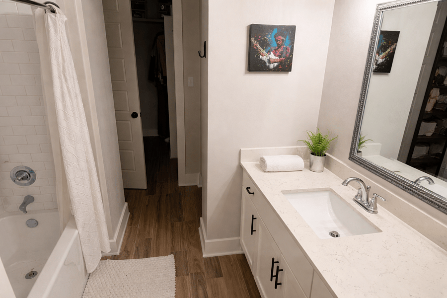 Master bathroom