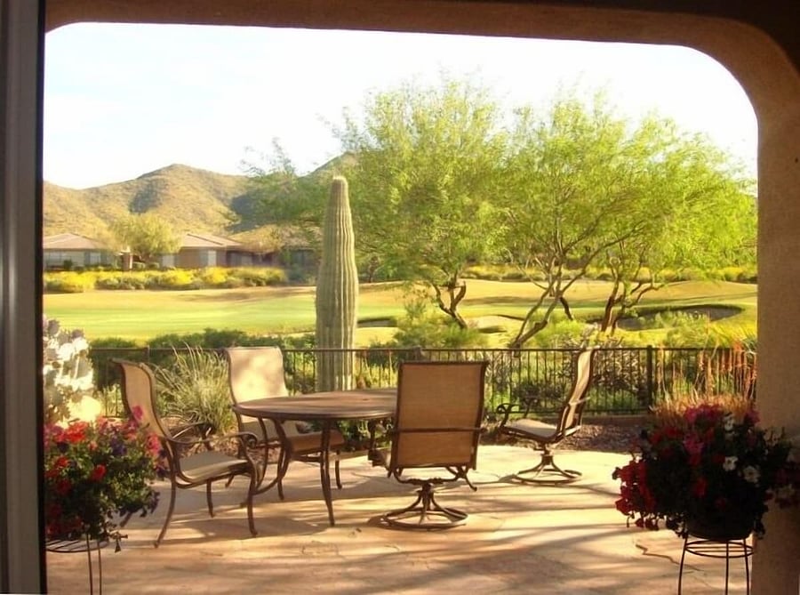 View From Patio