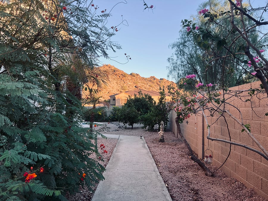 Path to Retreat Entrance