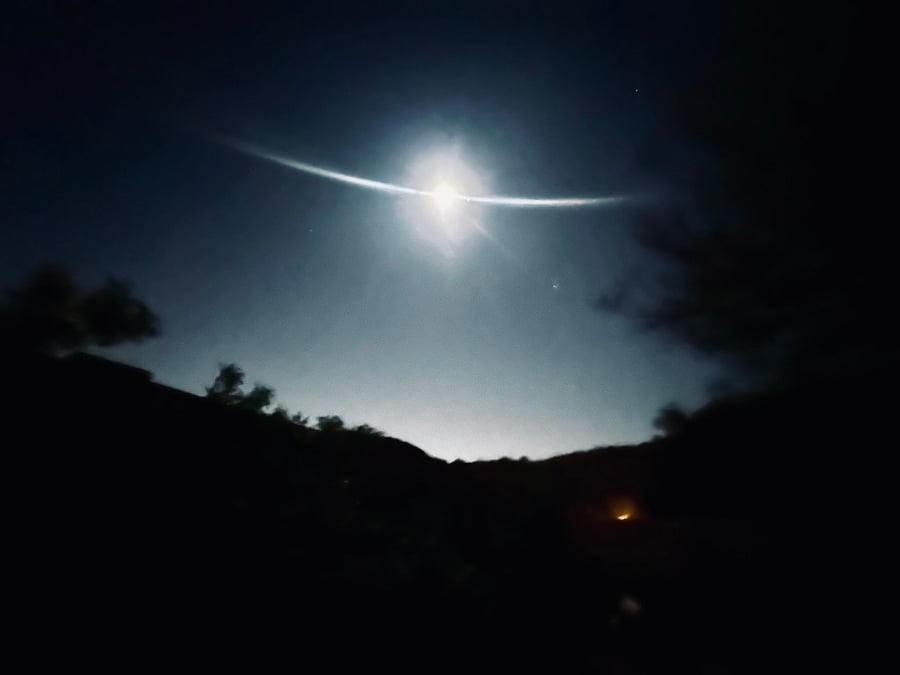 La Luna!  Moonrise:)