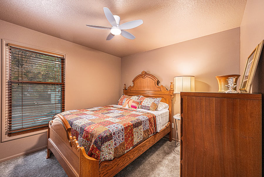 Let natural light fill the room through the window, creating a calm and refreshing space perfect for rest and relaxation.
