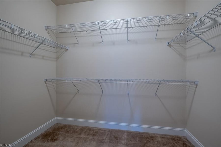 Master walk-in closet
