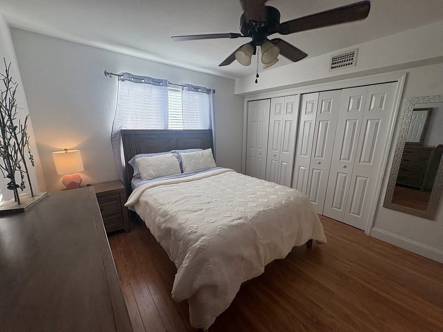 Double Closets - Master Bedroom