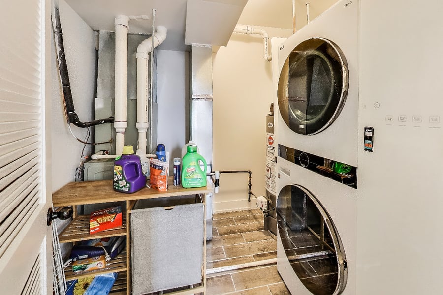 In unit laundry