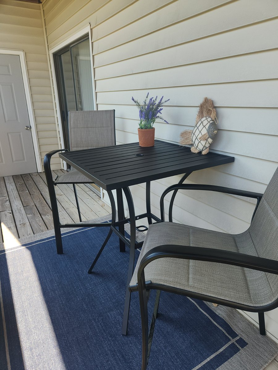 Rear patio
