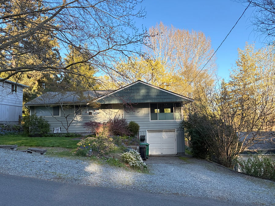 Street view of house.