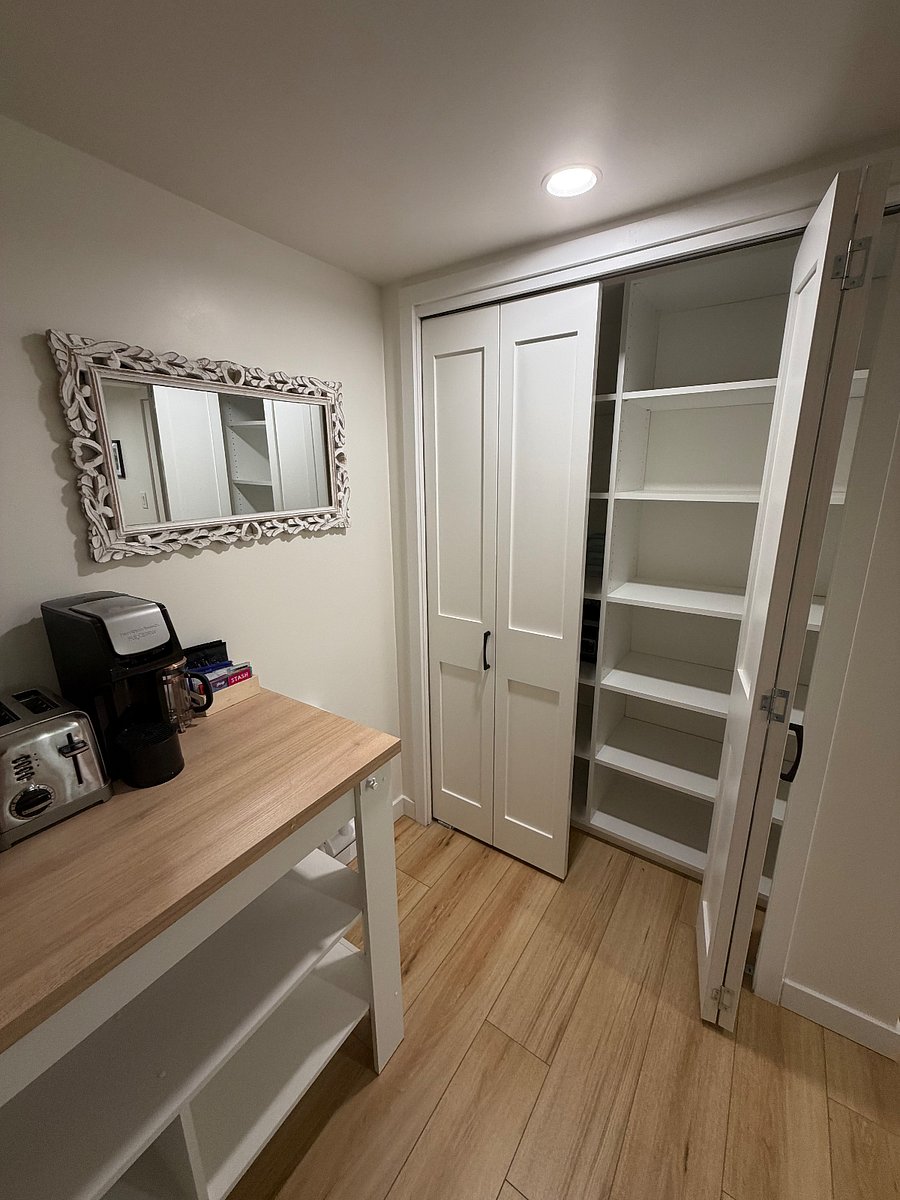 Kitchen pantry.