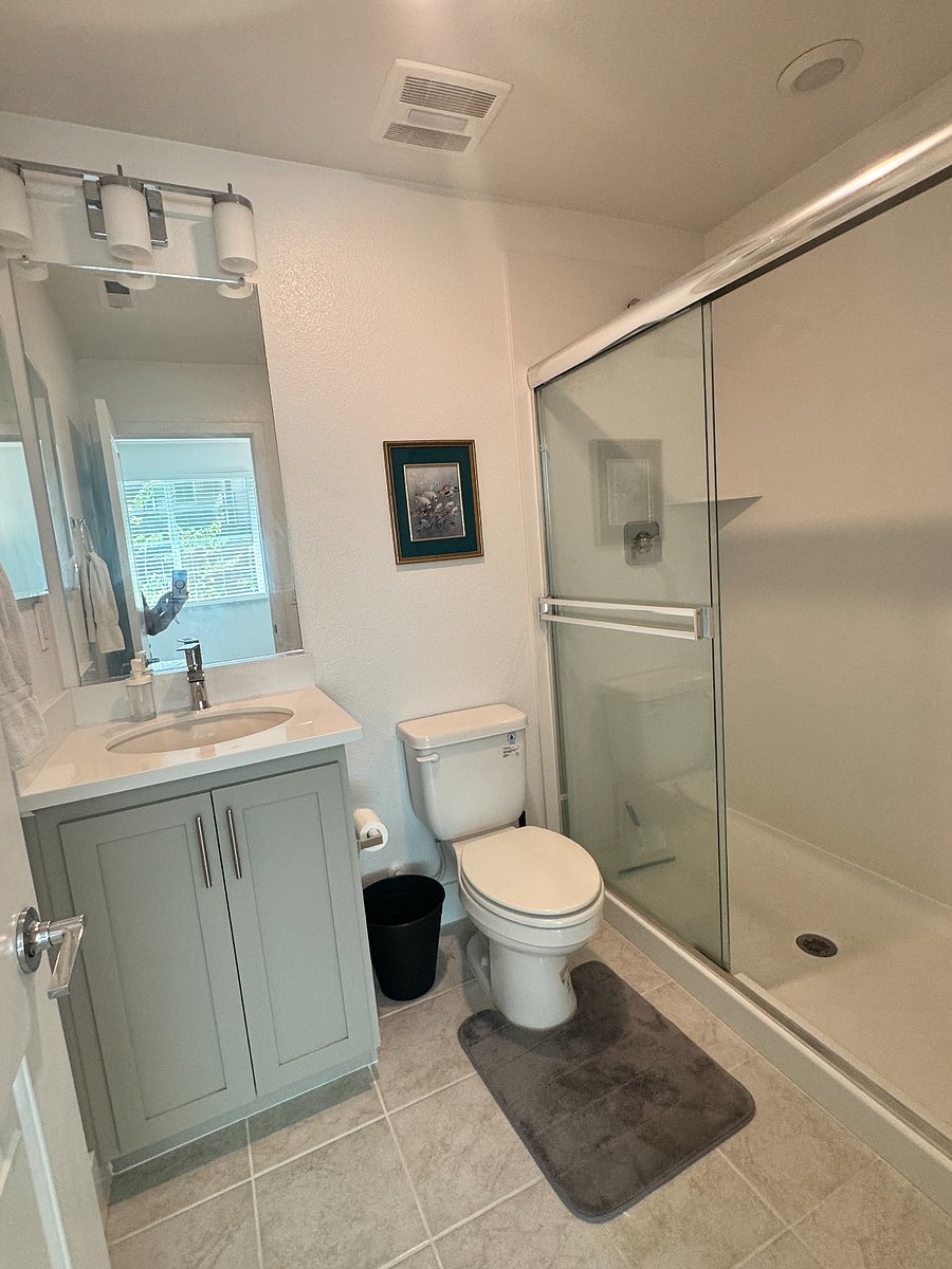 Full bath on 1st Floor