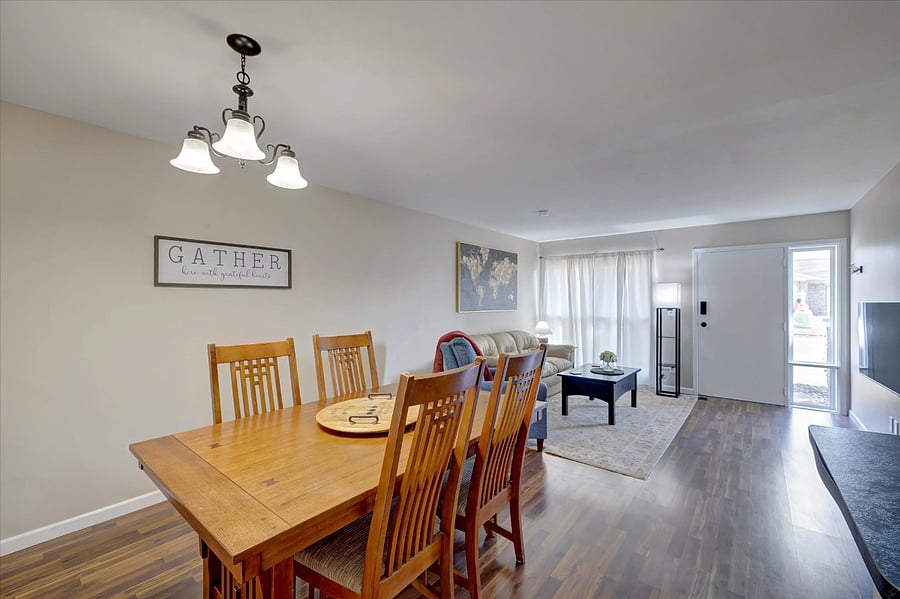 Dining and Living Area
