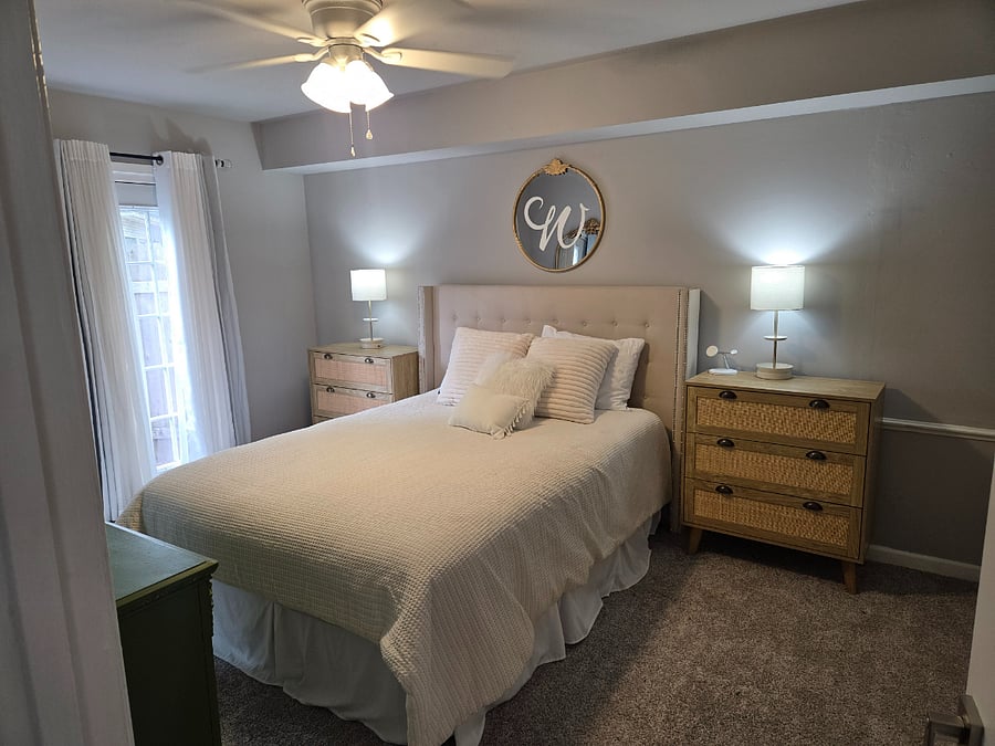 Master Bedroom with large walk-in closet