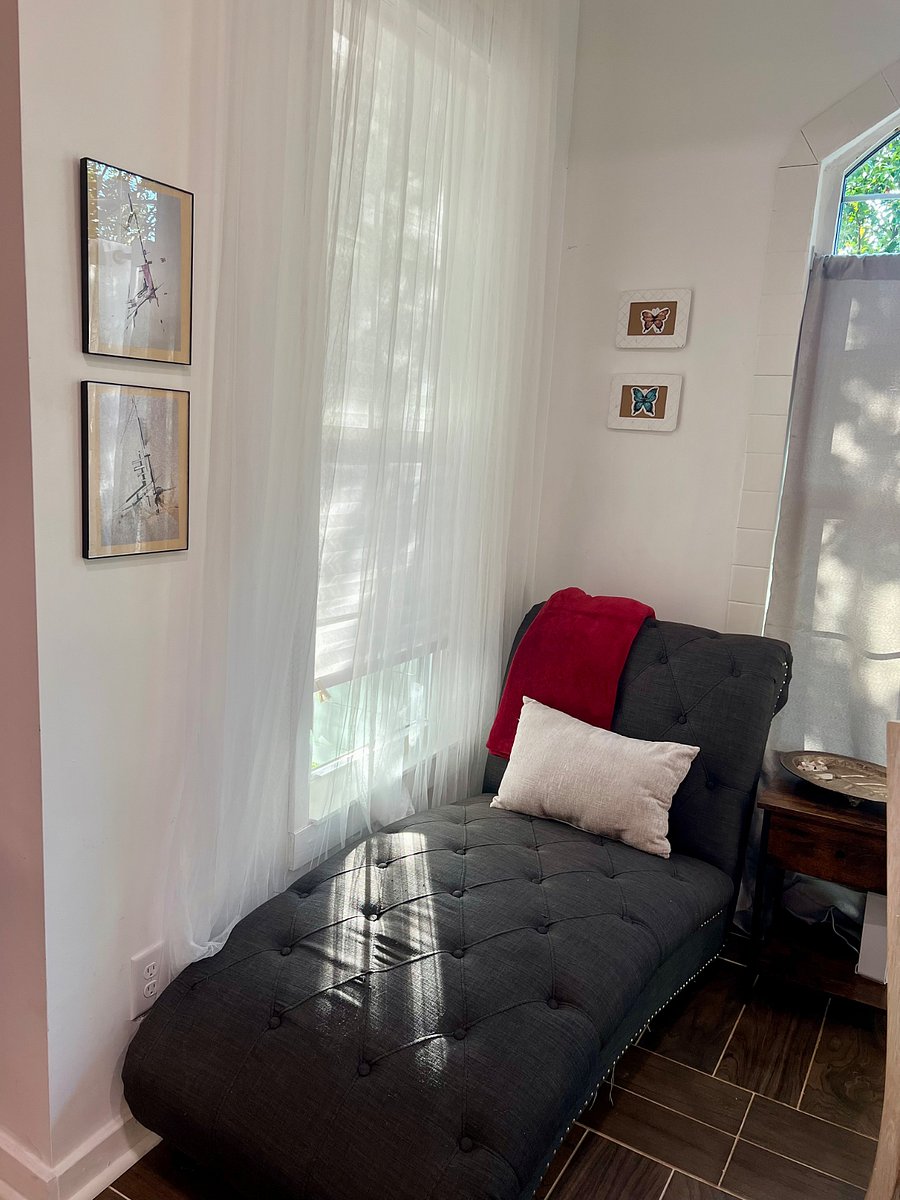 Reading nook by the dining area