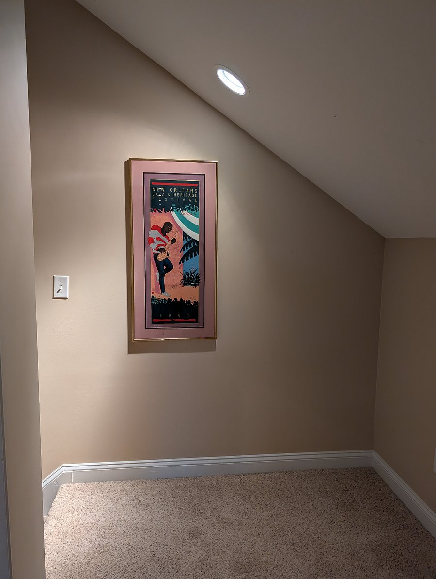 Landing at top of stairs