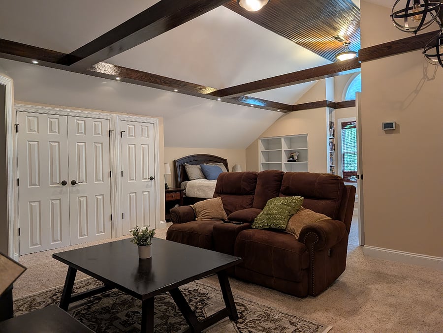 Multiple closets of storage available