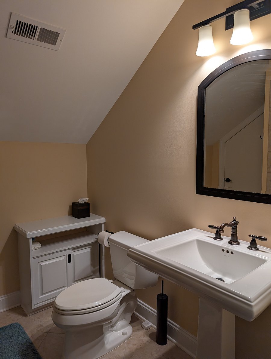 Bathroom vanity and storage cabinet