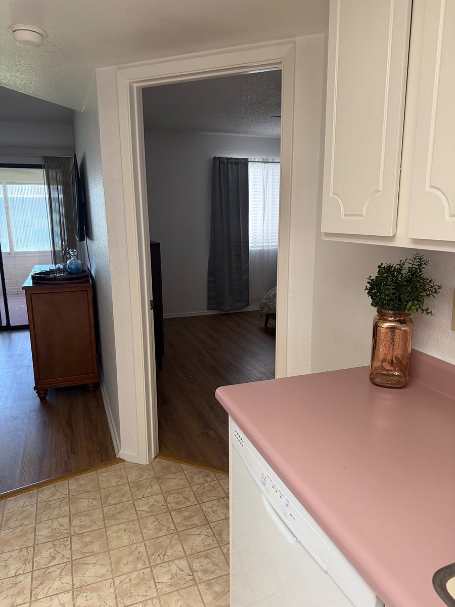 Entrance to back living area or master bedroom